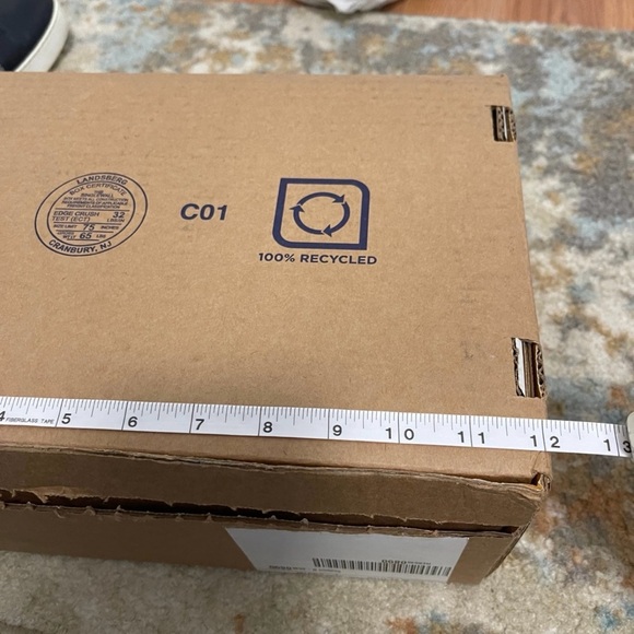 EUC Size Small Louis Vuitton Signature Paper Packaging Box 12”X 8.75” X 6” - Picture 5 of 7